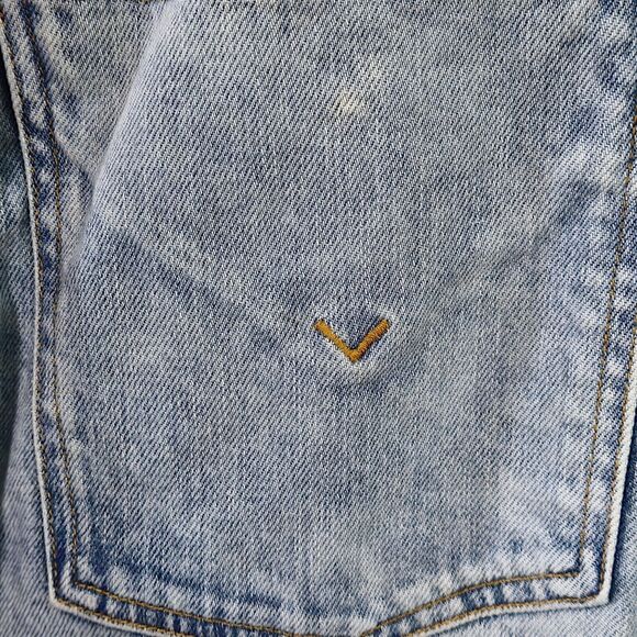 Hudson Women’s Jeans Clean Girl Denim Light Vintage Wash High Rise Wide Leg 33 - Picture 7 of 14